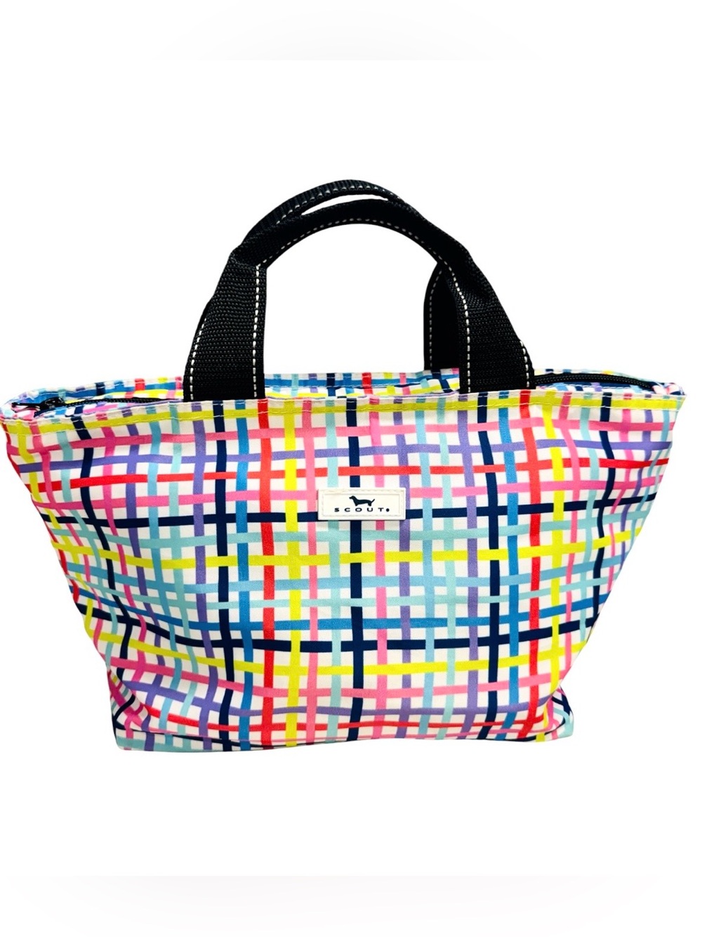 Scout Nooner Off The Gris Pattern Lunch Box-Cooler